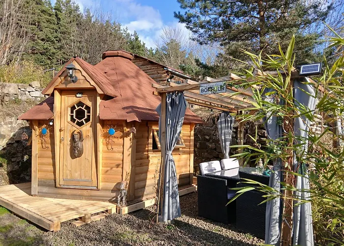 Prázdninový dům Insolite 14 Personnes Bain Nordique Et Sauna En Pleine Nature Laussonne